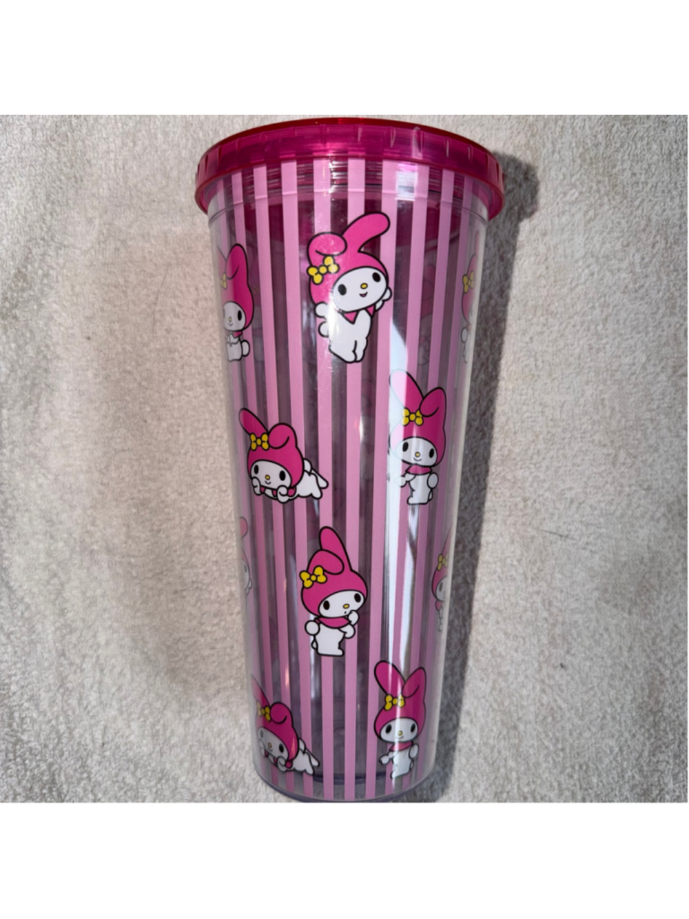NWOT Sanrio My Melody Cold Cup Lidded Tumbler - NO Straw
